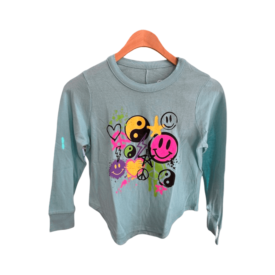 Chaser Long Sleve Shirt - Yin Yan Smile