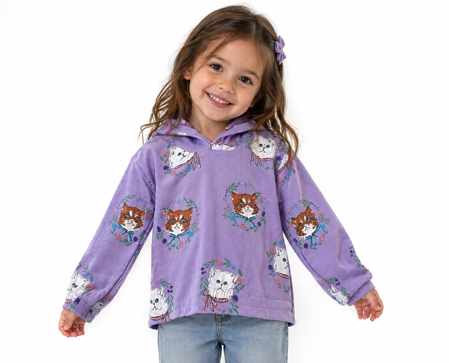 Chaser Pull-over Kitten Wreath