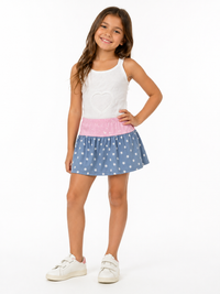Chaser Skort Glitter Stars