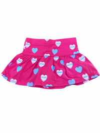 Chaser Skort Stripe Hearts