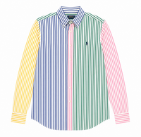 Polo Striped Shirt Blue