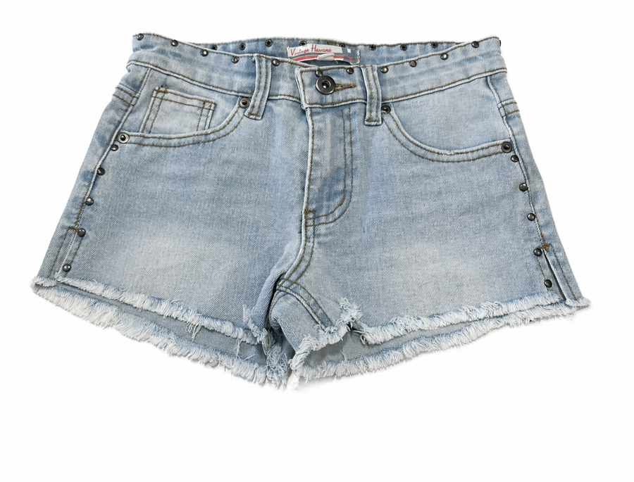 VH Denim Short Studded