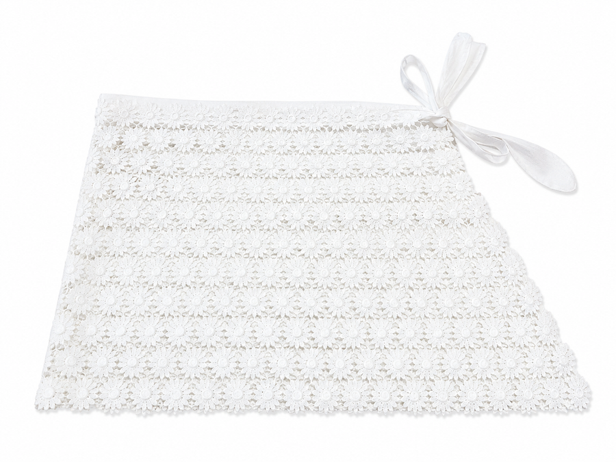 SOA Peixoto Tie Skirt Daisy White