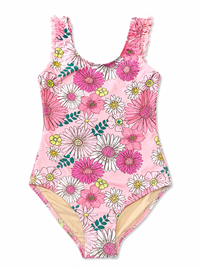 Fringe back 1pc - Retro Blossom Pink