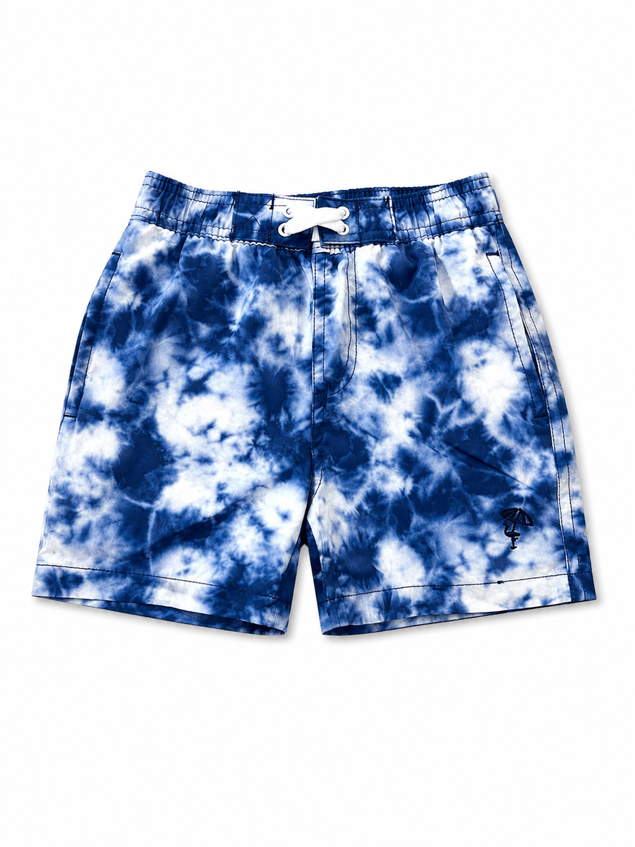 Boys trunks - Navy Tiedye