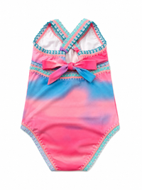 PQ Swim All - One-Piece Pink Tie-Dye