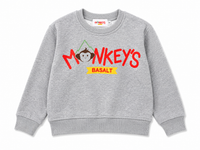 Monkey Brand Sweatshirt Grey - Basalt