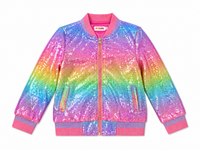 Monkey Aspen Sequin Jacket - Rainbow