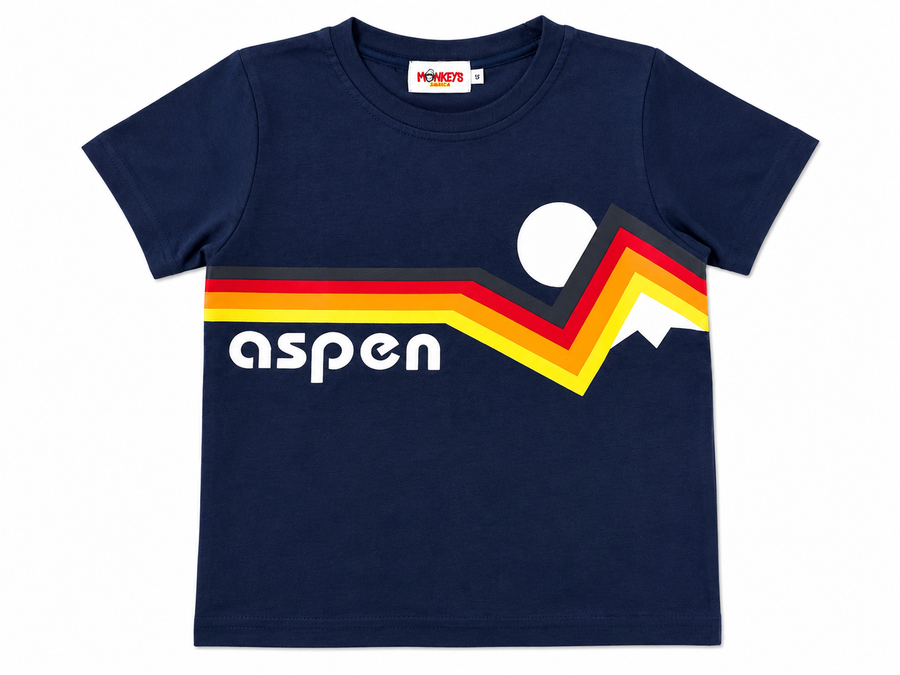 Monkeys Aspen T-Shirt Navy