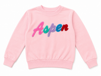 Monkeys Aspen chenille Pink
