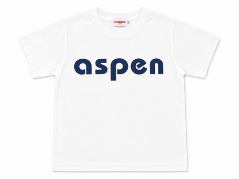 Monkey Aspen Bubble T White/Navy