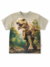 Molo Riley Tshirt Leafy Rex