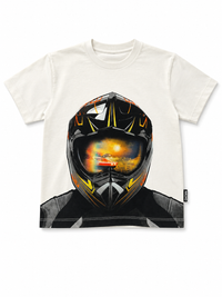 Molo Race Helmet Tshirt White