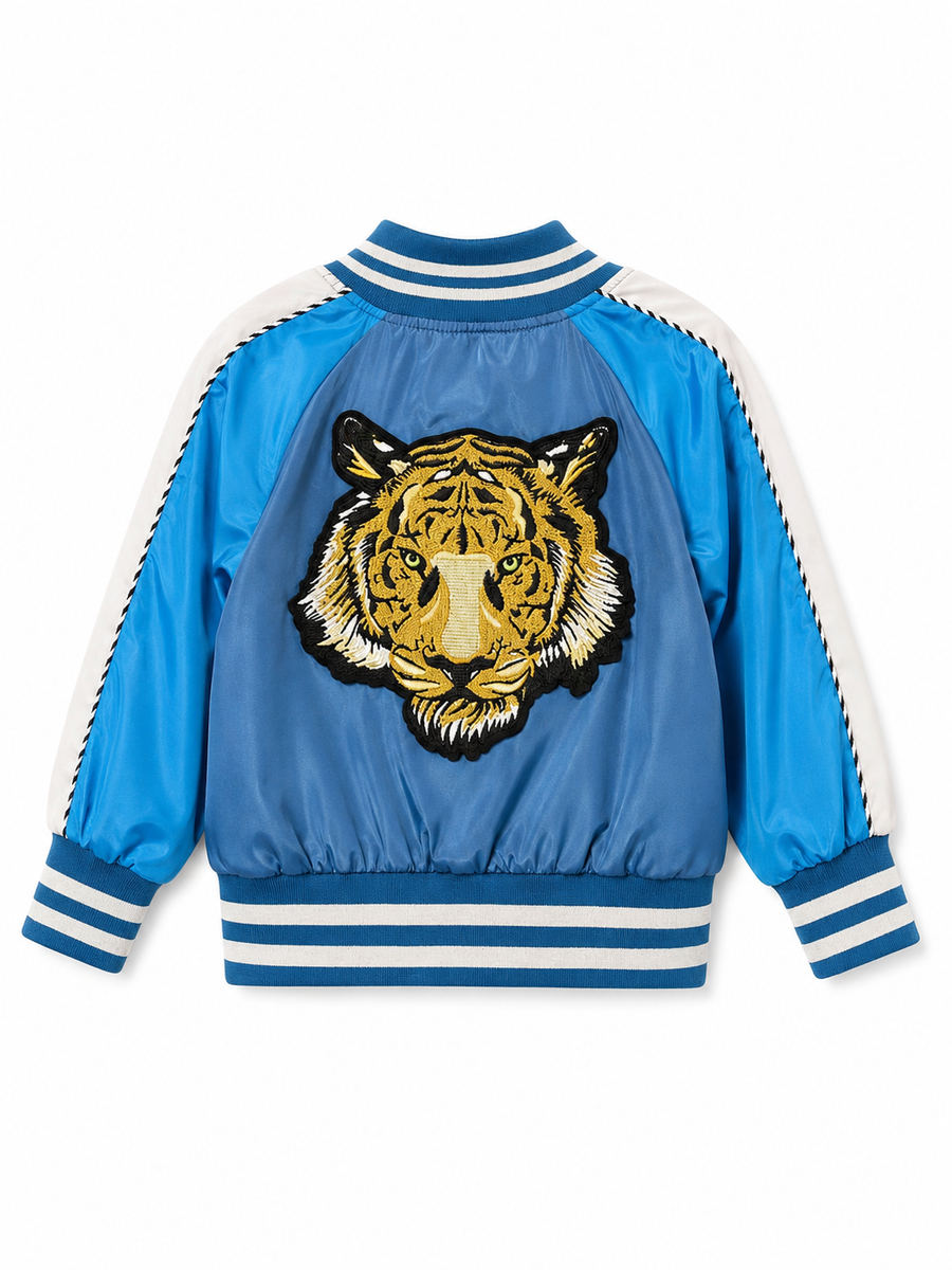 Monkeys Tiger Bomber Blue
