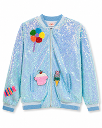 Monkey Sequin Jacket Ice Cream