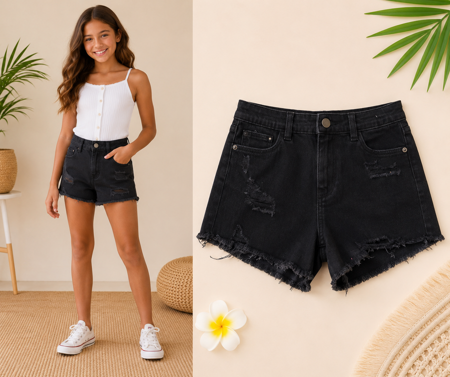 DL1961 Lucy Short Black