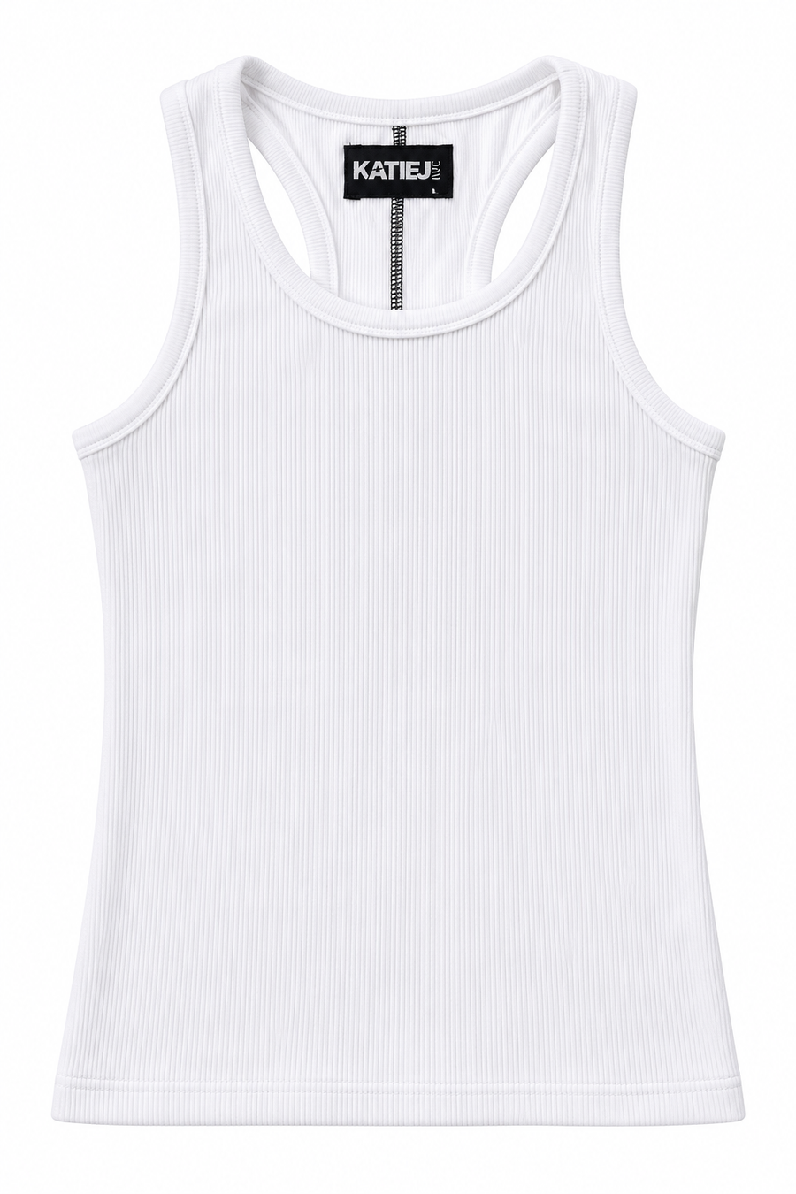 Katie J Mallory Tank White/black