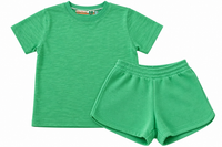 VH Slub Tee & Short Green