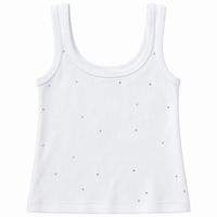 Theme Studded Top White