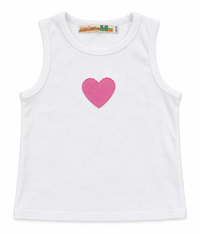 VH Girls Tank Stripe Heart