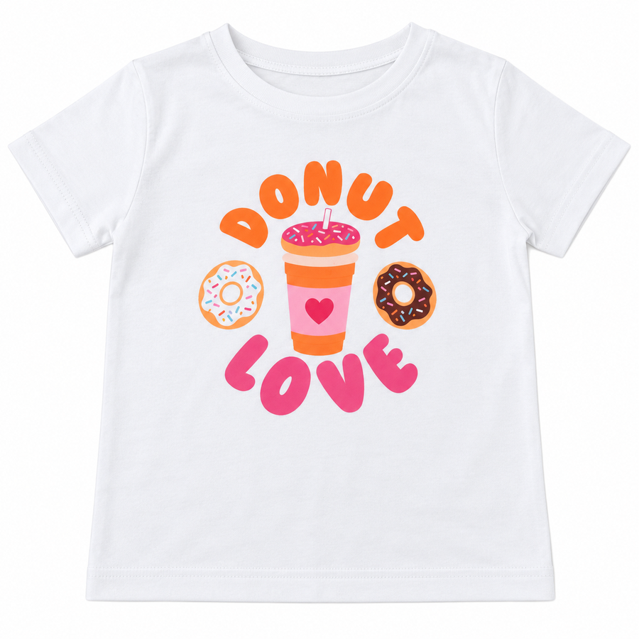 Donut Love Tshirt White