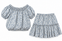 Mayoral Printed Top 3026/Mayoral 3903 Skirt all