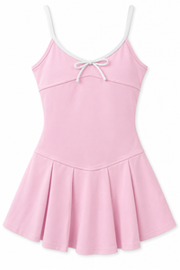 Katie j Fray Dress Baby Pink