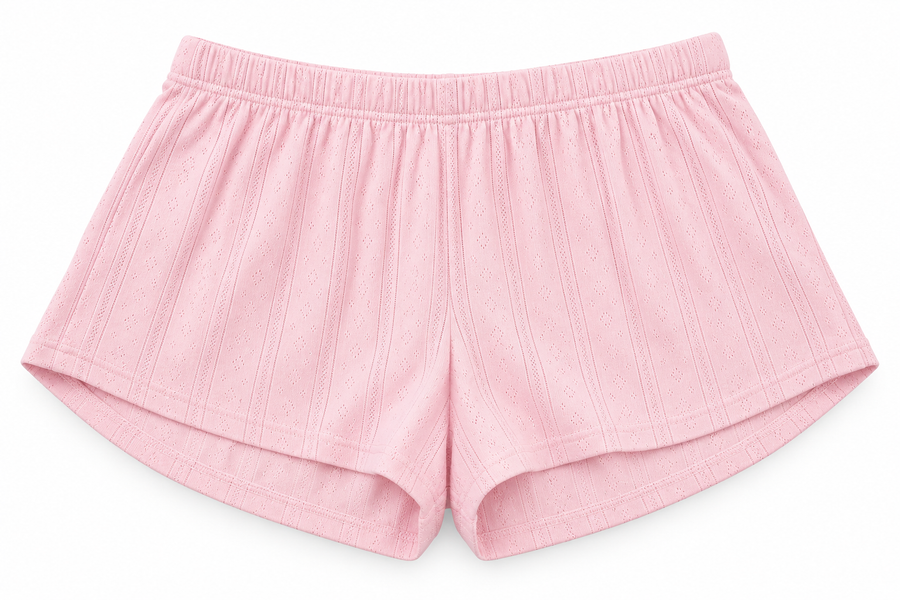 Katie J Marina Short Pale Pink