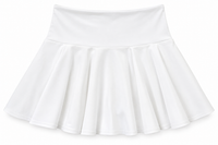 Flowers Skort White
