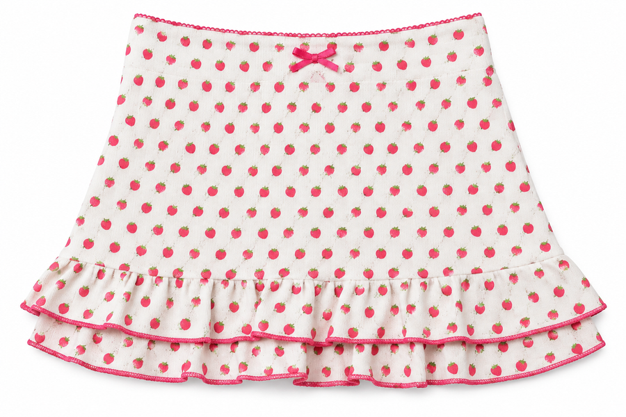 katie J Marina Skirt Strawberry