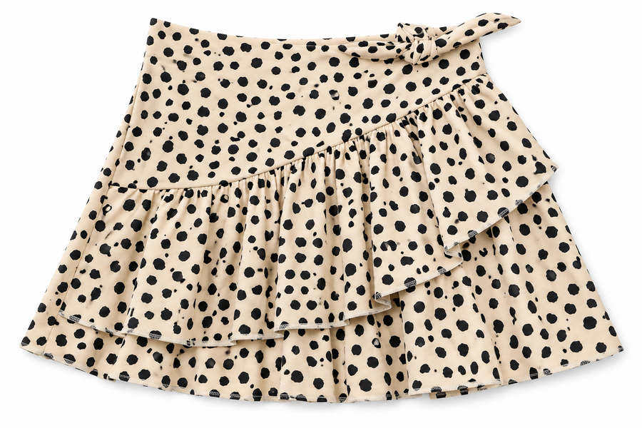 SC Ruffle Skirt Leopard