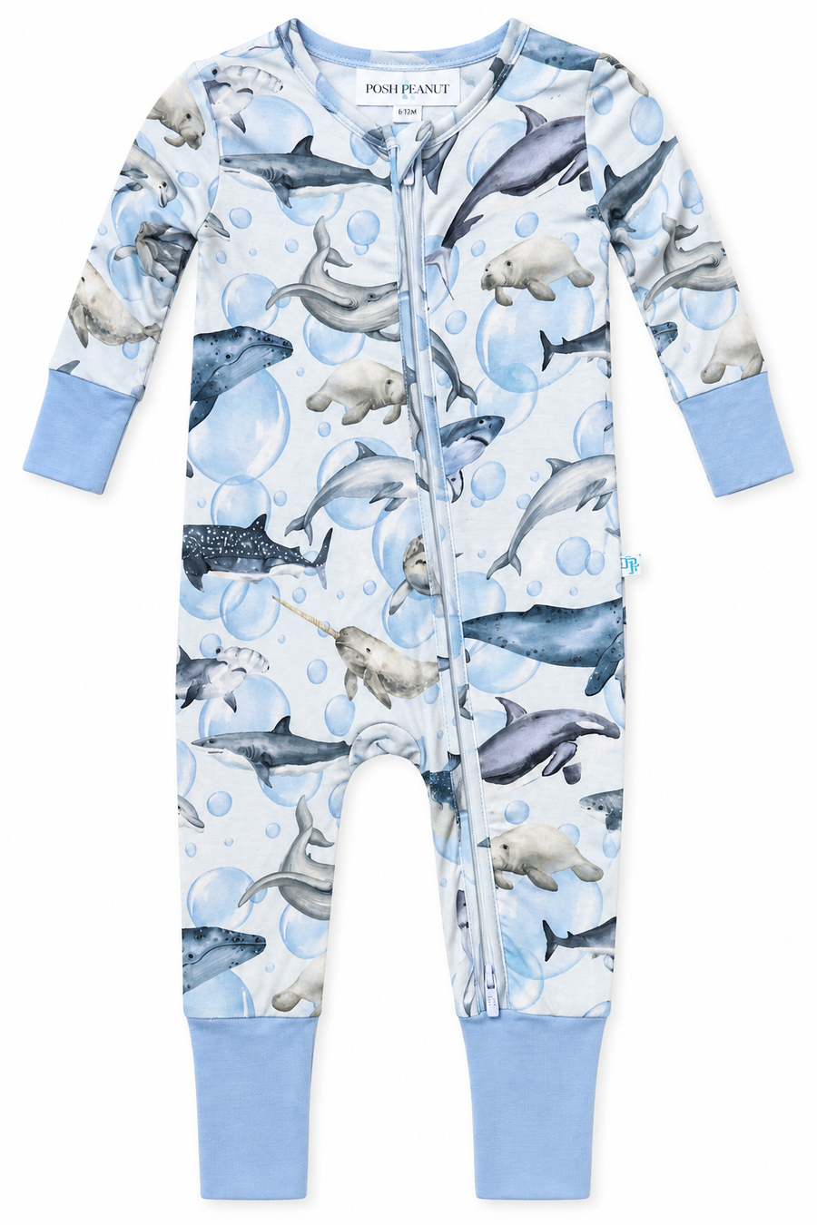 Sharkly - Convertible One Piece BLUE