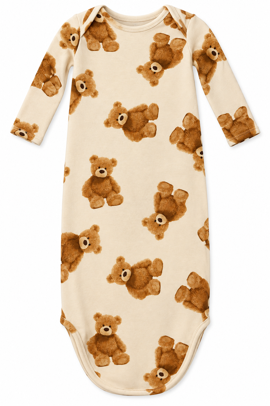 Teddy Freddy - Basic Knotted Gown BEIGE