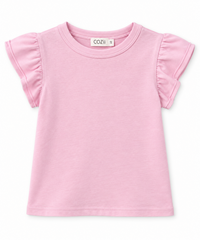 Cozi Shirt Pink Ruffle