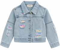 HB Denim Jacket Sequin