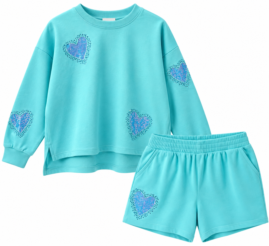 HB Short set Blue