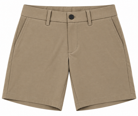 Johnnie o Short Mulligan Light Kakhi