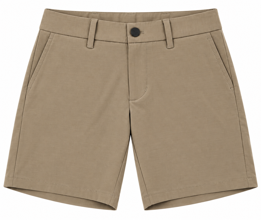 Johnnie o Short Mulligan Light Kakhi