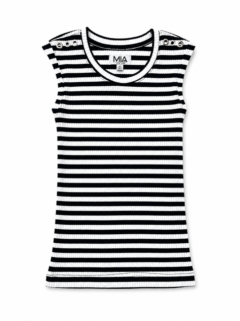 Mia Grommet Tank White