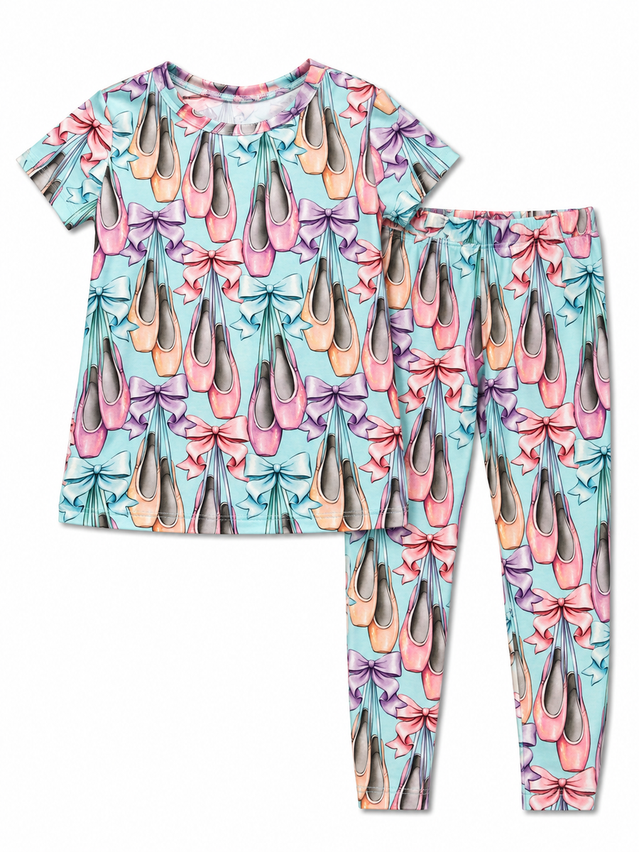 Irina - Short Sleeve Basic Pajama BLUE