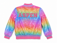 Monkey Aspen Sequin Jacket - Rainbow