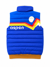 Monkey Puffy Vest Blue