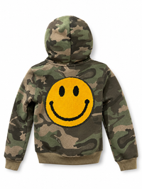 Monkey Camo Hoodie Smiley