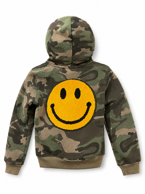 Monkey Camo Hoodie Smiley