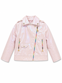 Monkeys Aspen Rainbow Leather Pink