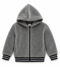 Mido Sherpa Jacket Heather Grey