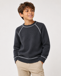 Autumn Cashmere B Navy Crew