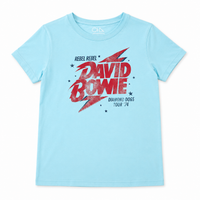 Chaser Band David Bowie Tshirt Blue