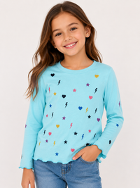 Chaser L/S Stars/Bolts