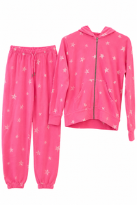 FBZ Zip Set Pink Star